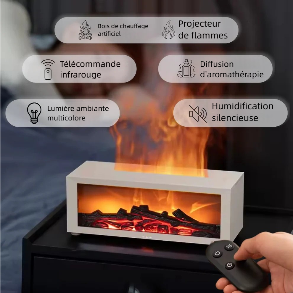 FireGlow™ – Diffuseur Flamme Relaxante