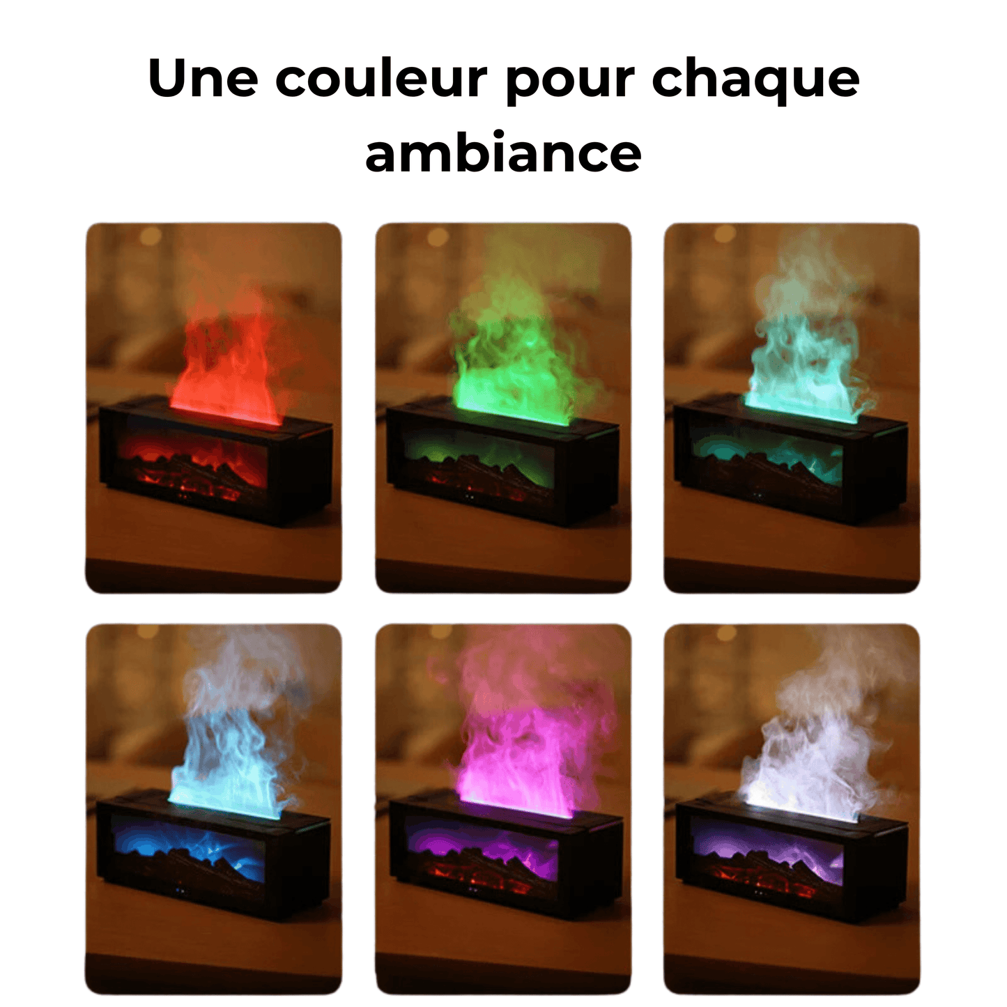 FireGlow™ – Diffuseur Flamme Relaxante