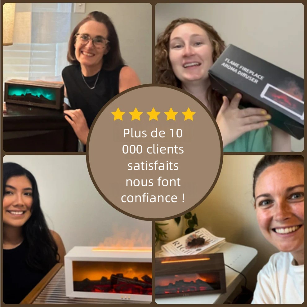 FireGlow™ – Diffuseur Flamme Relaxante