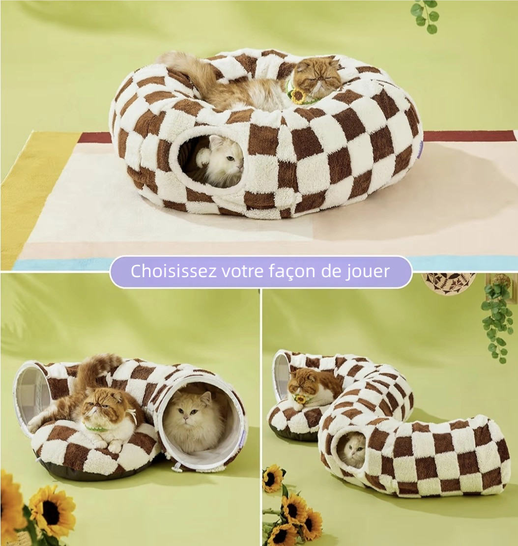 Nid Douillet™ – Le lit design pour chats exigeants
