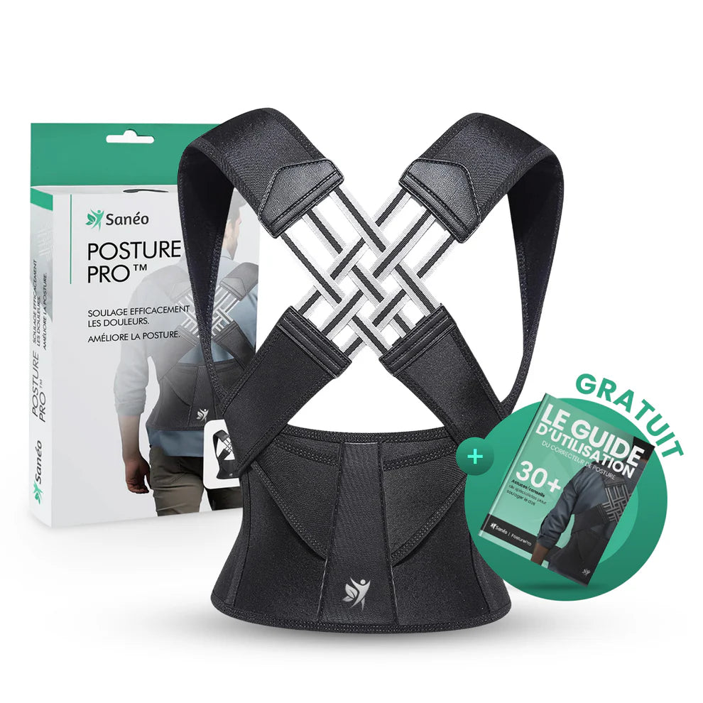 PosturePro™ | Corrige la posture et soulage les douleurs dorsales - Panier Pratique