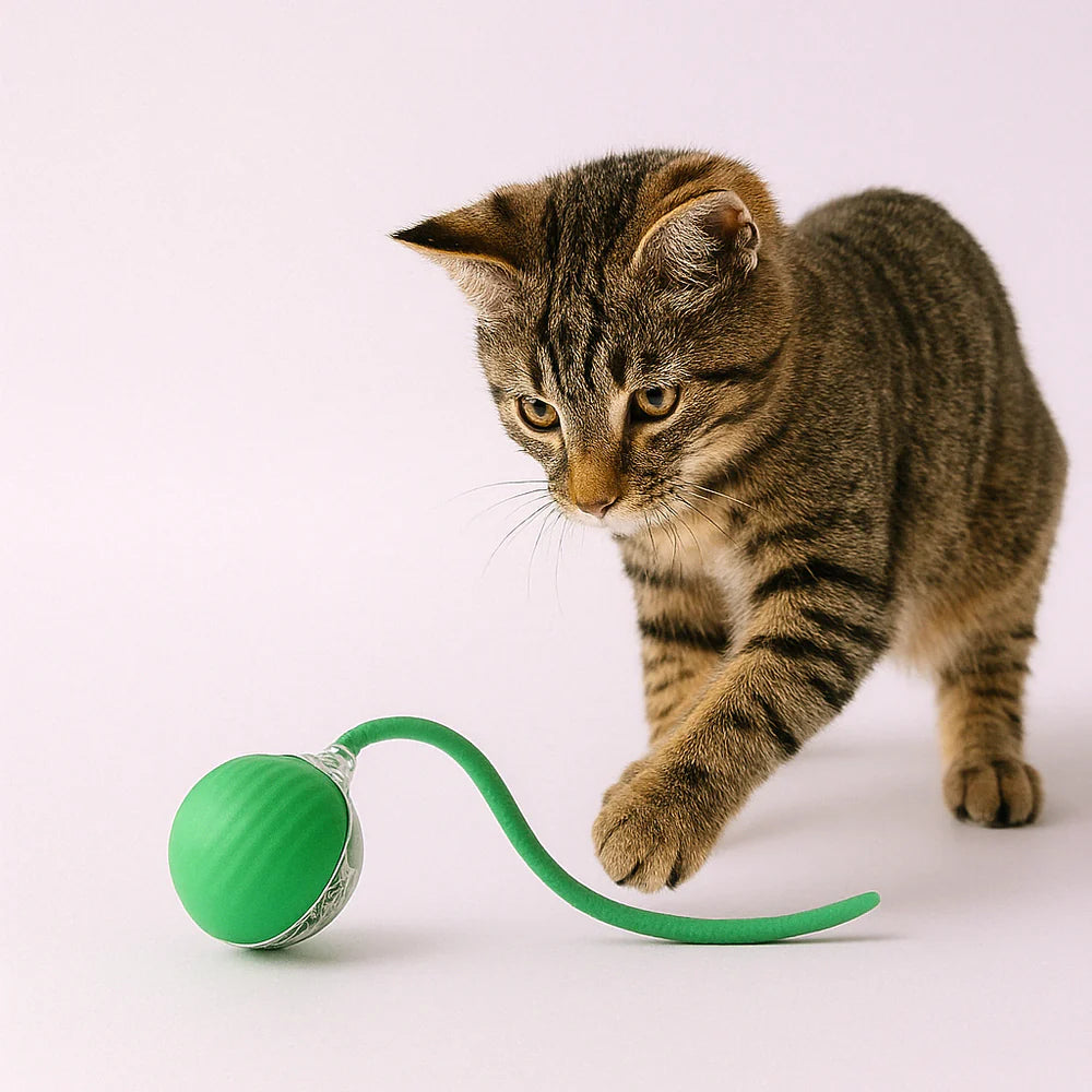 LumiBall™ – La pelota luminosa que entretiene a tu gato
