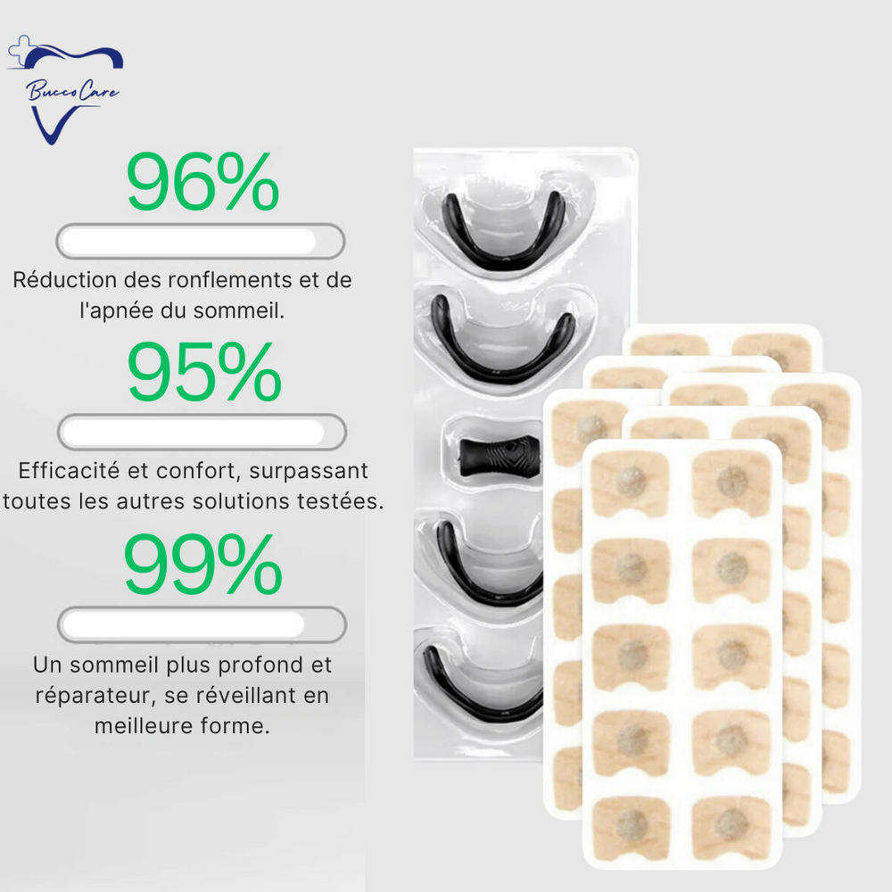 Kit completo de tiras nasales magnéticas + 30 parches
