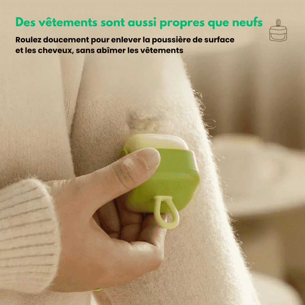 Clean Roll - ¡Práctico anti-cabello!