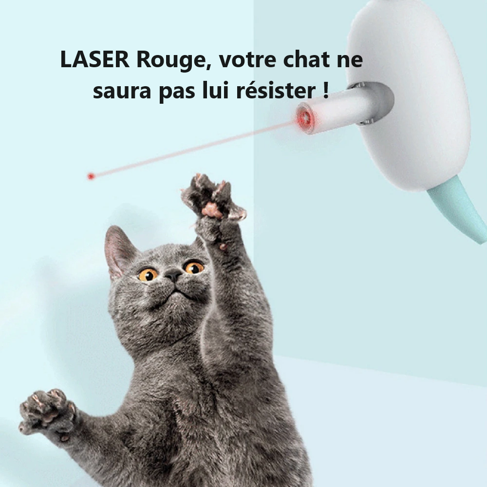 LaserPlay™ – ¡El collar inteligente que hace que tu gato se mueva!