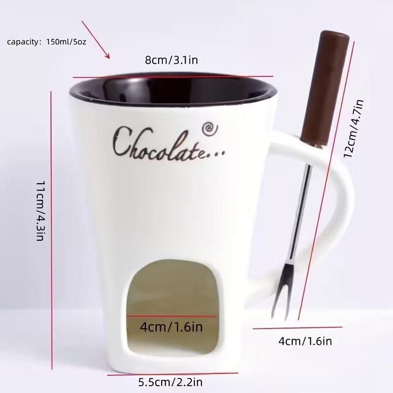 Chocolate Fondue Cup – Christmas Atmosphere