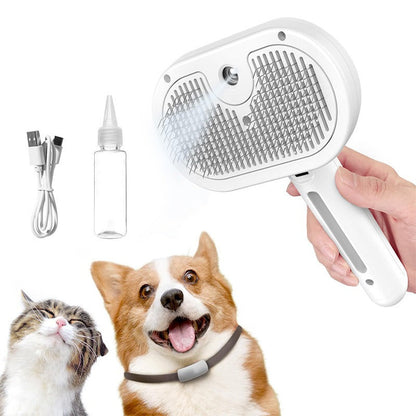 Brosse vapeur pour animaux , chiens et chats !