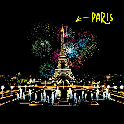 NightFall™ – Tableau à Gratter