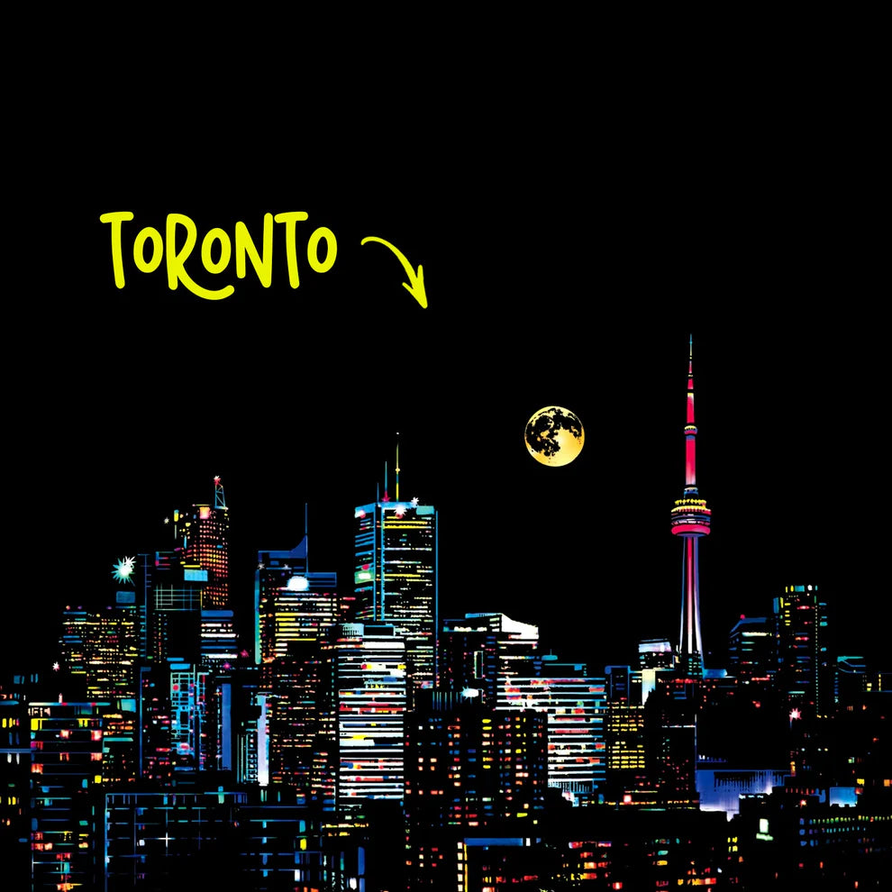 NightFall™ – Tableau à Gratter
