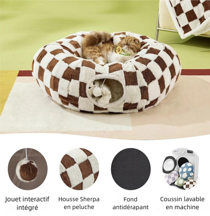 Nid Douillet™ – Le lit design pour chats exigeants