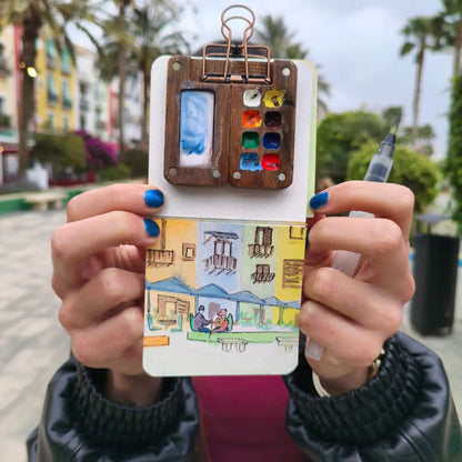 Nano Palette™ – Miniature Watercolor Kit