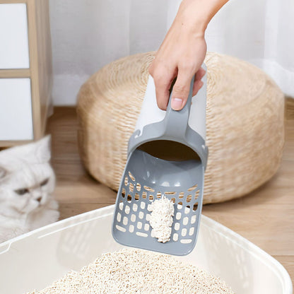 Fini la Corvée ! Pelle à Litière avec Collecteur Intégré - Panier Pratique