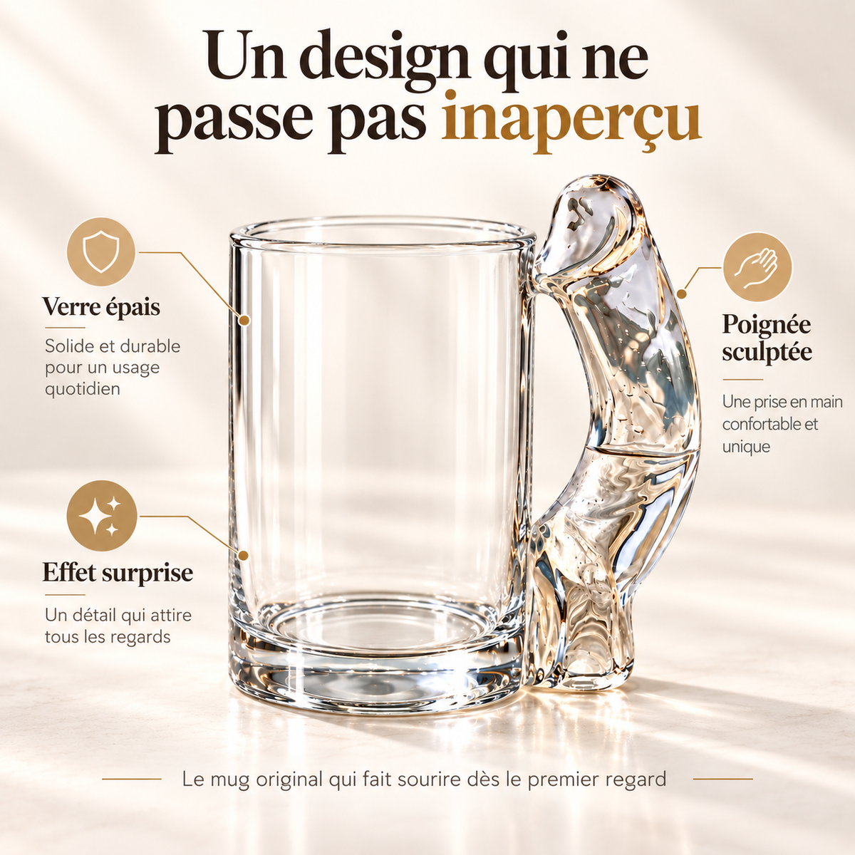 Culot — Mug à anse coquine