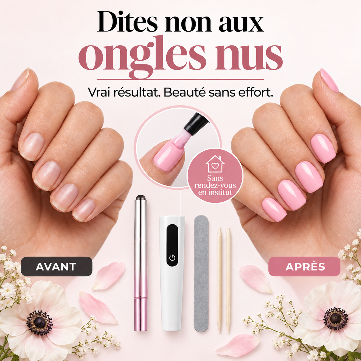 ManiNomade — Kit de manucure gel de poche