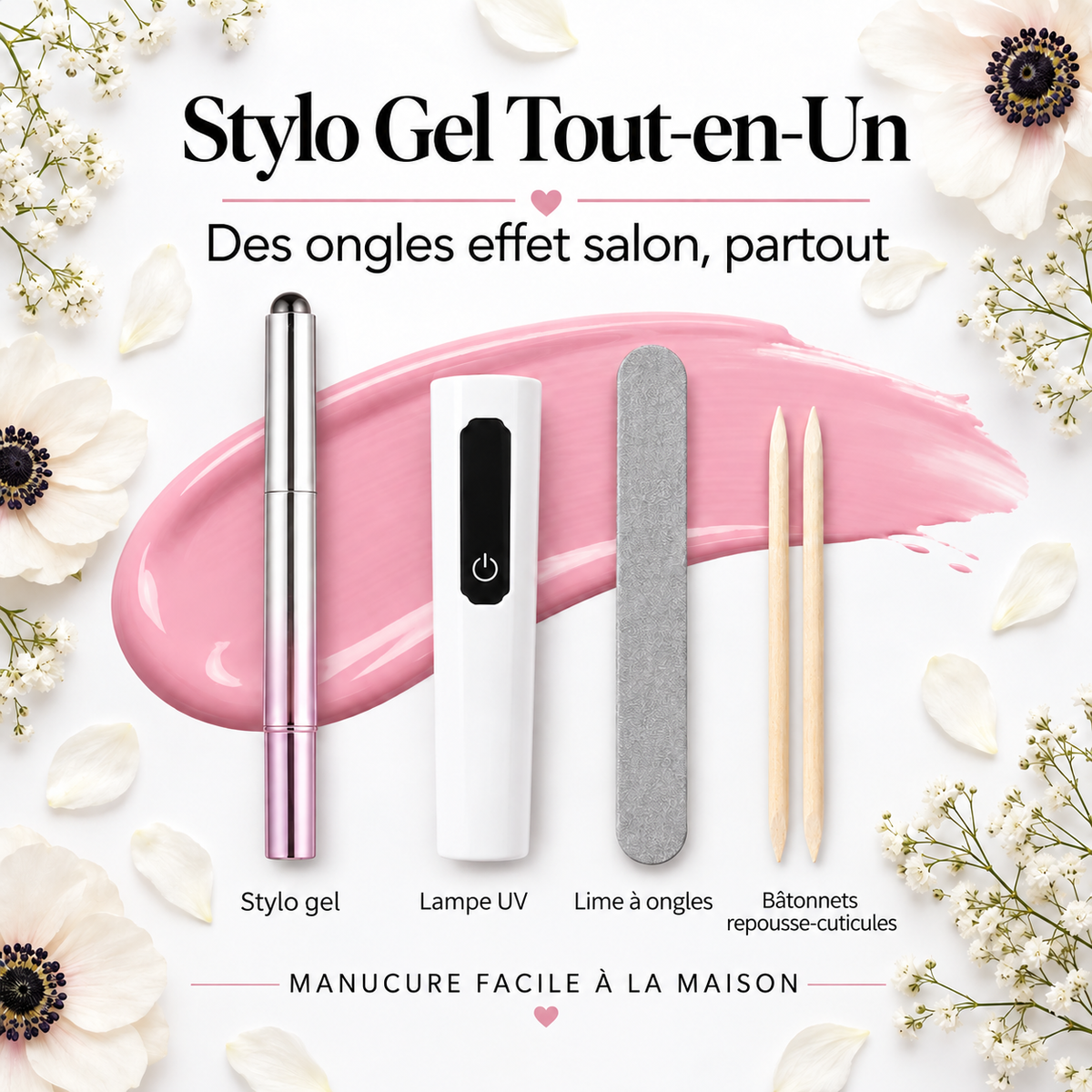 ManiNomade — Kit de manucure gel de poche
