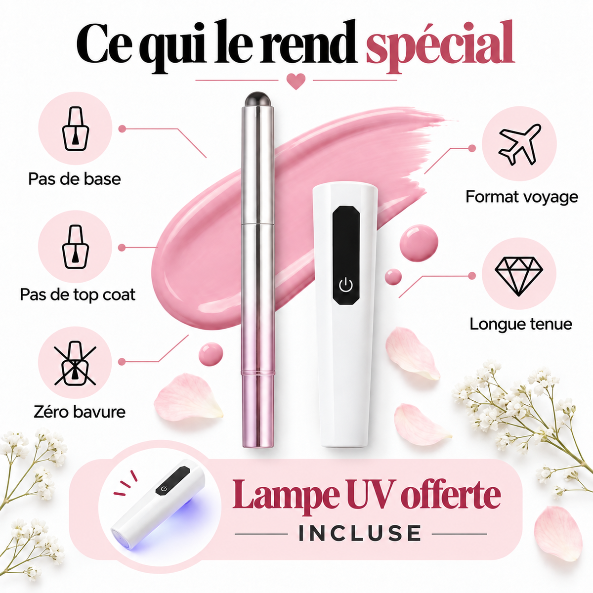 ManiNomade — Kit de manucure gel de poche