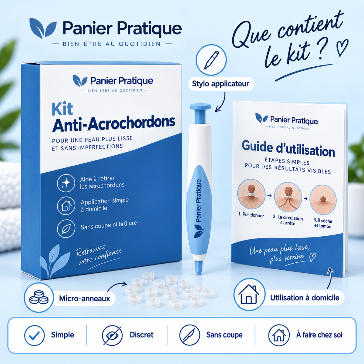 AcroPrécis — Applicateur à bagues pour acrochordons