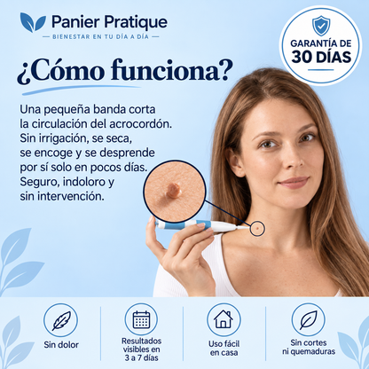 AcroPrécis — Aplicador de bandas para acrocordones
