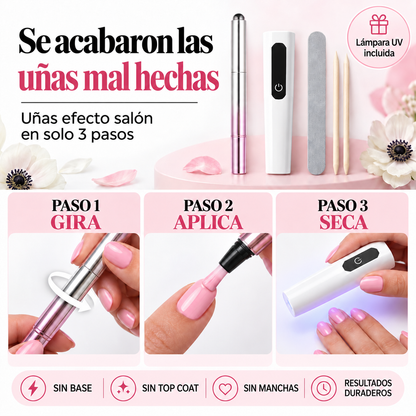 ManiNomade — Kit de manicura de gel de bolsillo