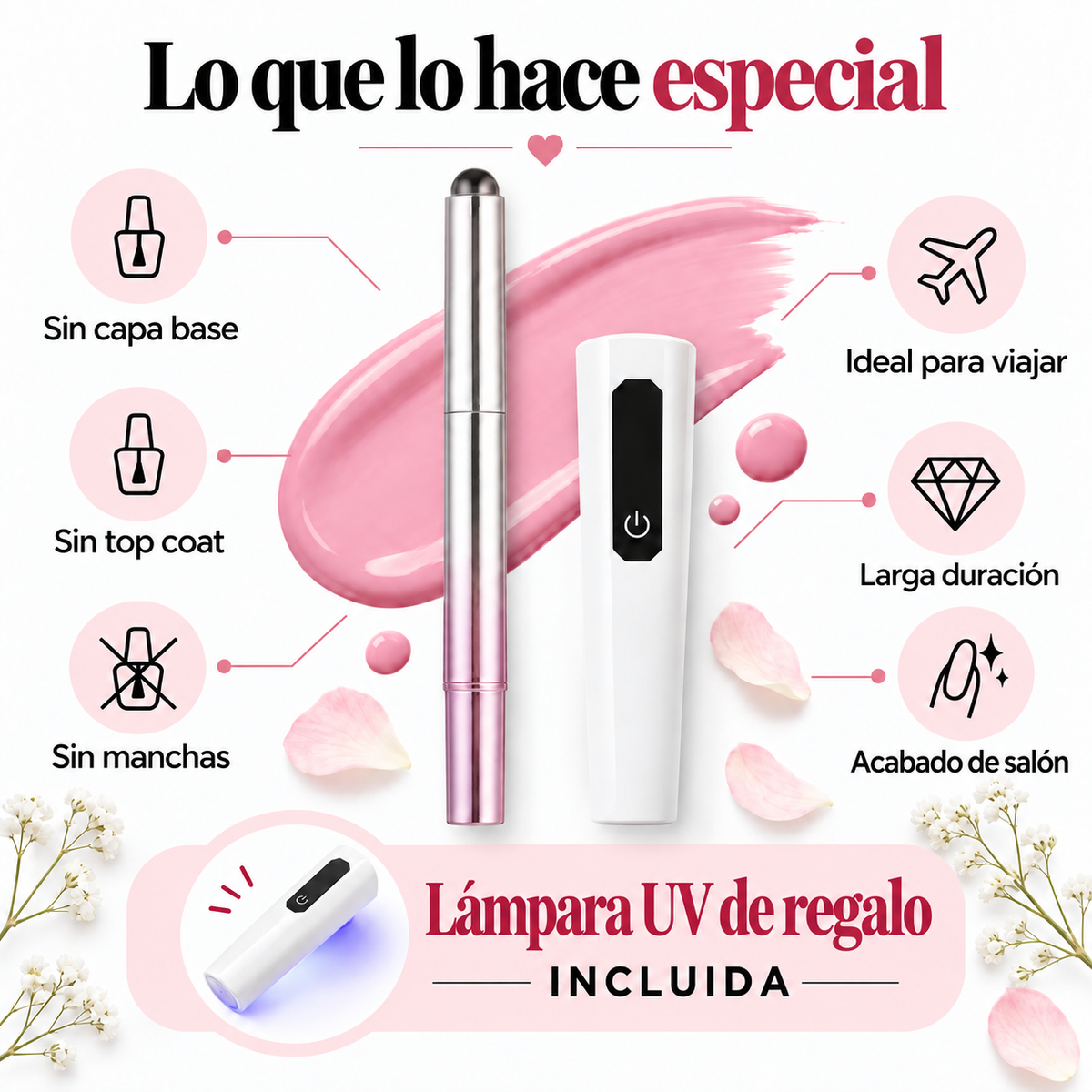 ManiNomade — Kit de manicura de gel de bolsillo