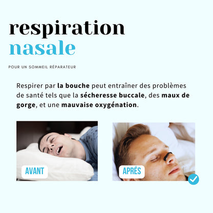 Kit completo de tiras nasales magnéticas + 30 parches
