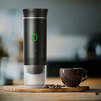 ExpressCoffee™ - Votre Cafetière Électrique de Voyage