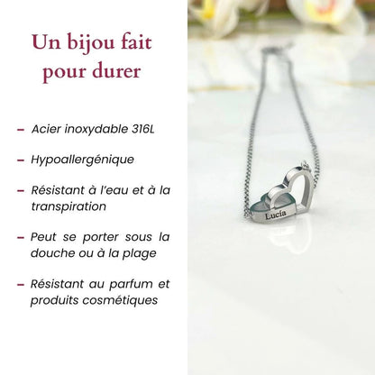 Ours Éternel & Collier Personnalisé