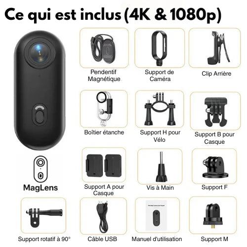 MagLens™ - cámara para deportes y actividades