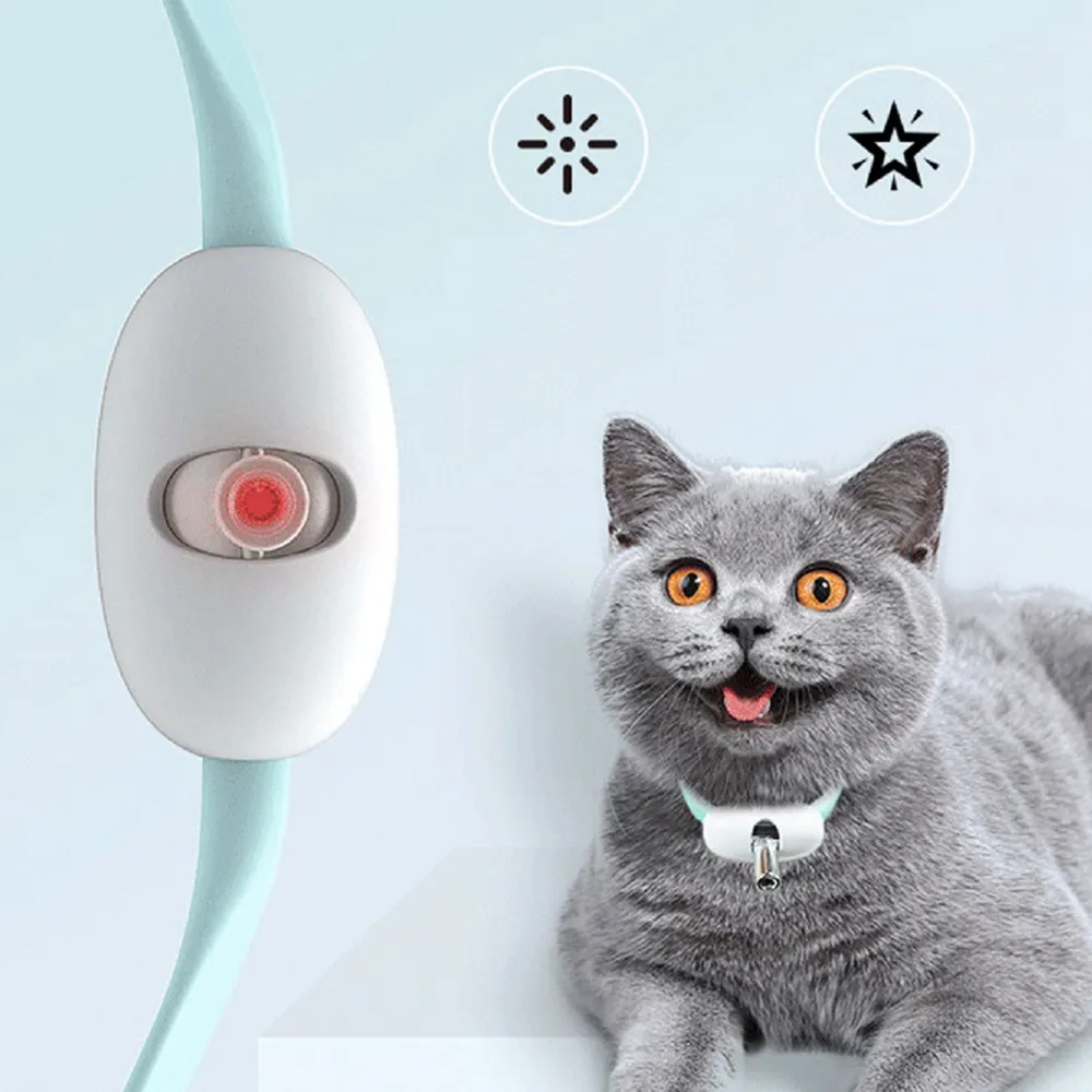 LaserPlay™ – ¡El collar inteligente que hace que tu gato se mueva!