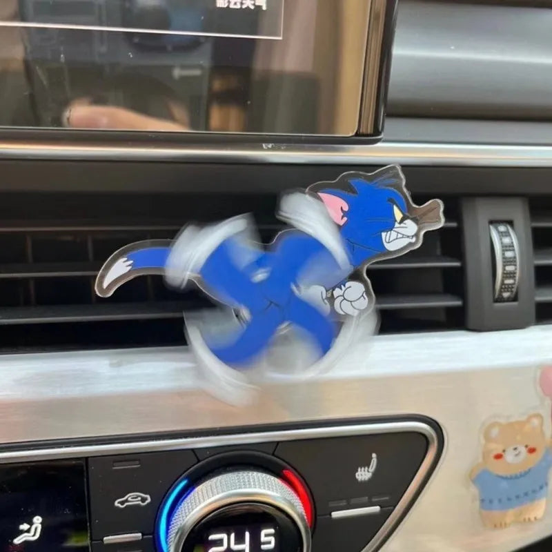 Decoración de coche de Tom y Jerry