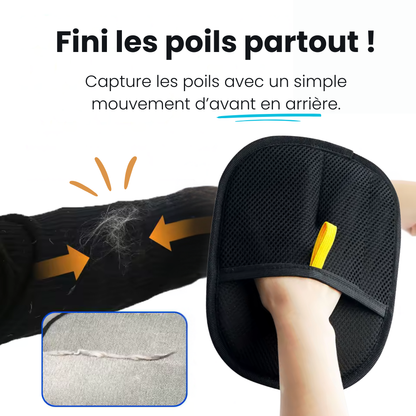 Gant de soin pour chiens et chats-anti poils et anti-saleté